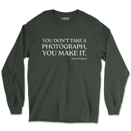 Long-sleeve Forest Green / M You Make It - Long Sleeve