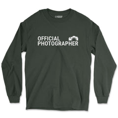 Long-sleeve Forest Green / S Official Photographer - Long Sleeve