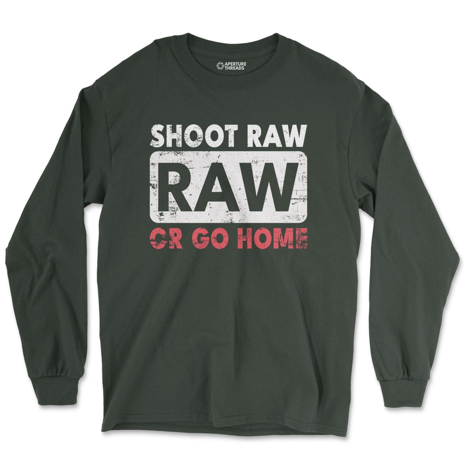 Long-sleeve Forest Green / S Shoot RAW - Long Sleeve