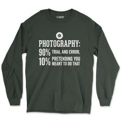 Long-sleeve Forest Green / S Trial & Error - Long Sleeve