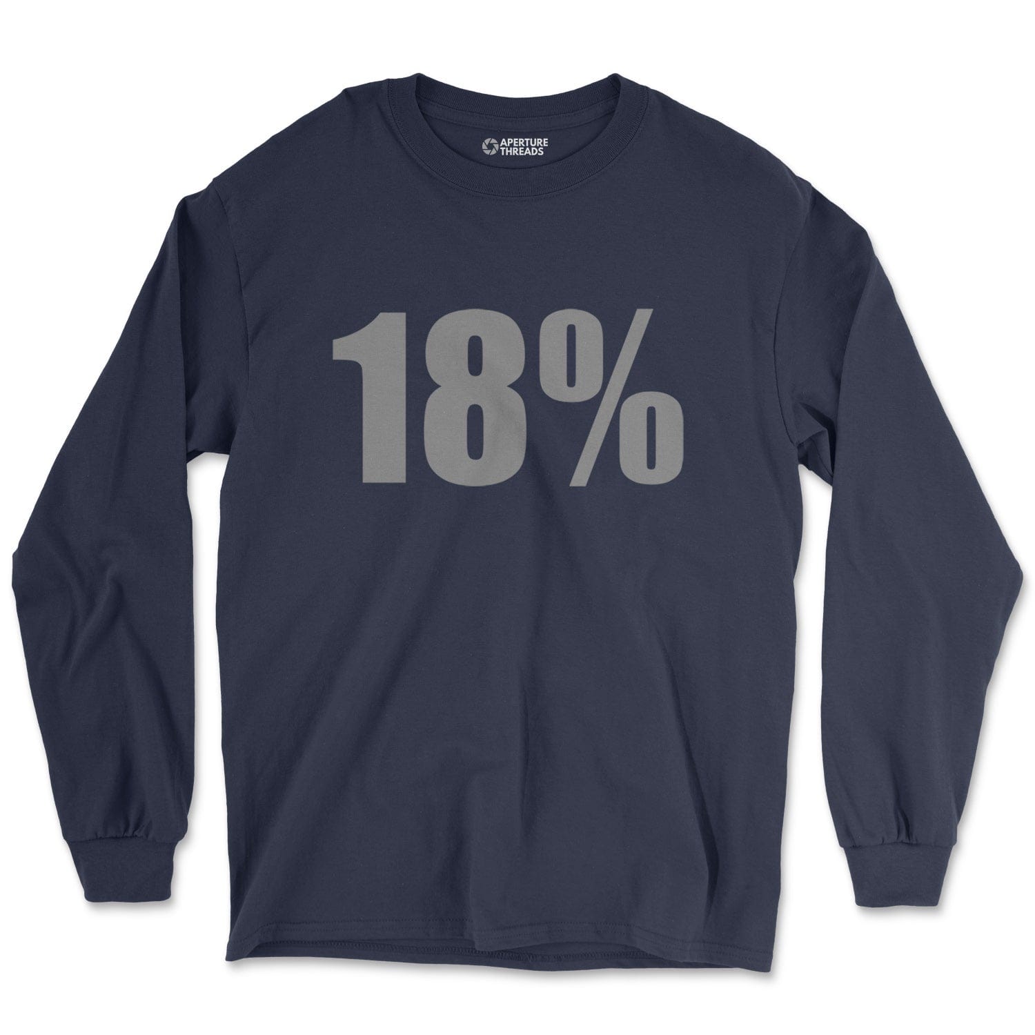 Long-sleeve Navy / M 18% Grey - Long Sleeve