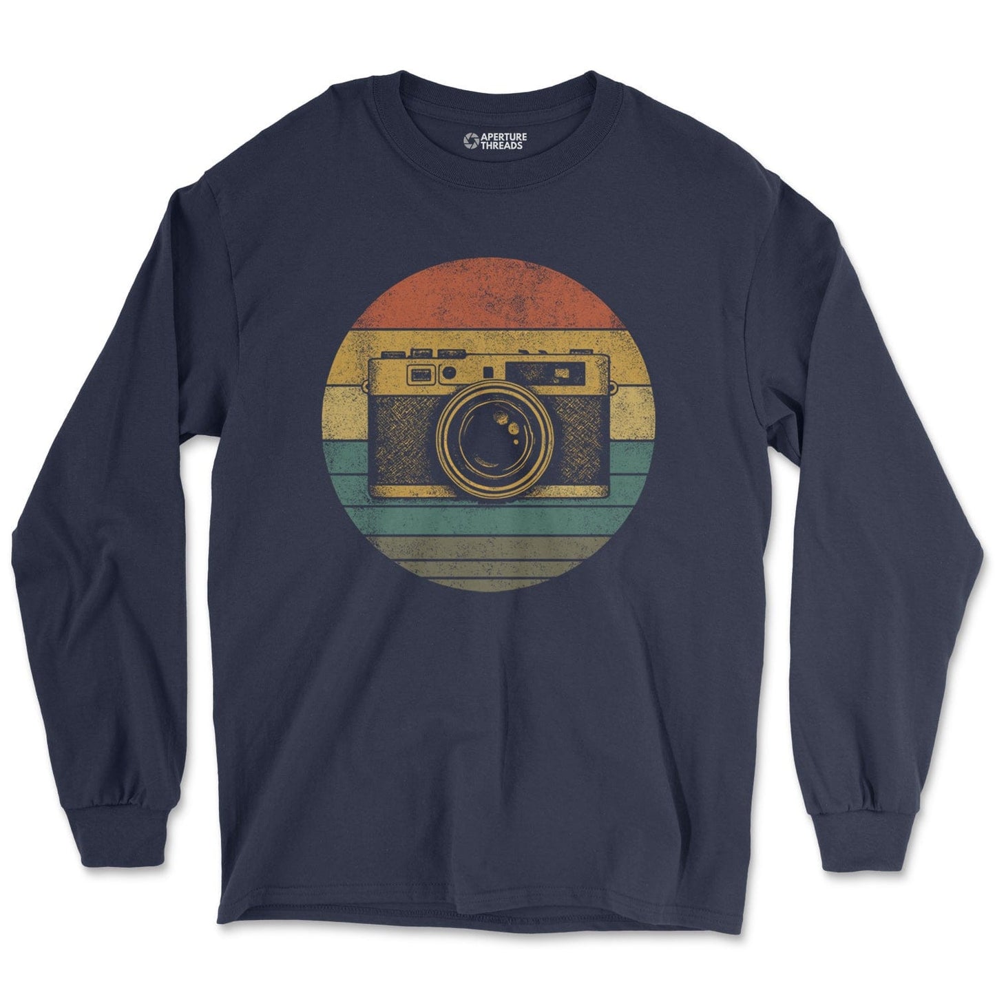 Long-sleeve Navy / M Camera Sunset - Long Sleeve