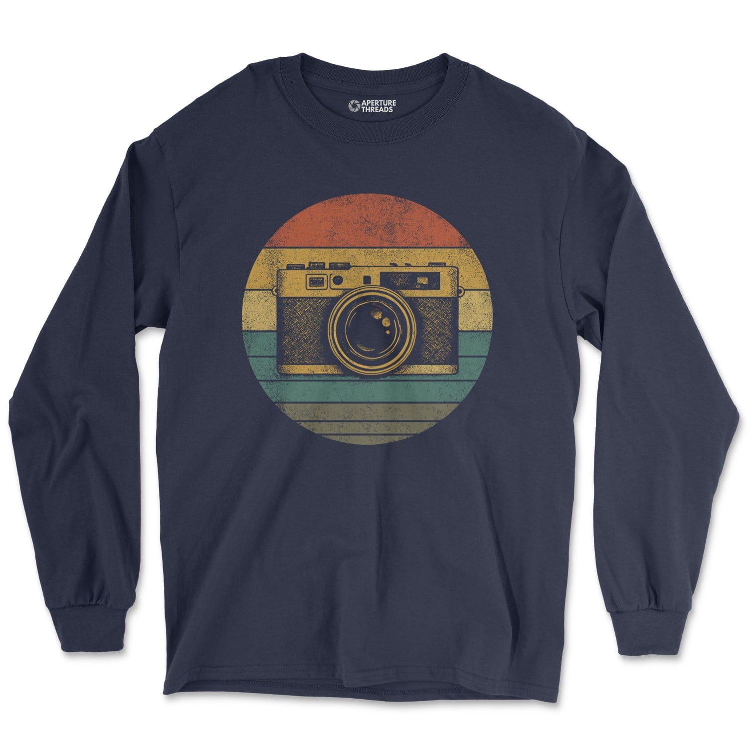 Long-sleeve Navy / M Camera Sunset - Long Sleeve