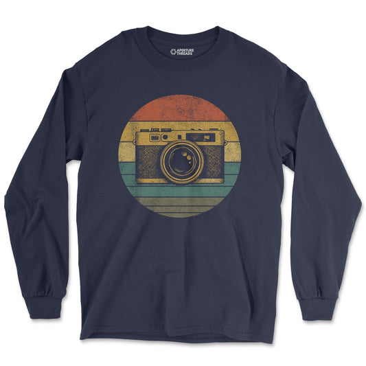 Long-sleeve Navy / M Camera Sunset - Long Sleeve
