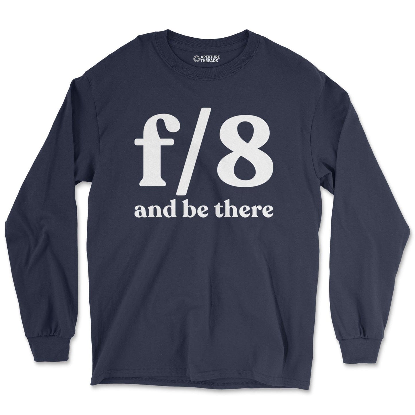 Long-sleeve Navy / M f8 & Be There - Long Sleeve