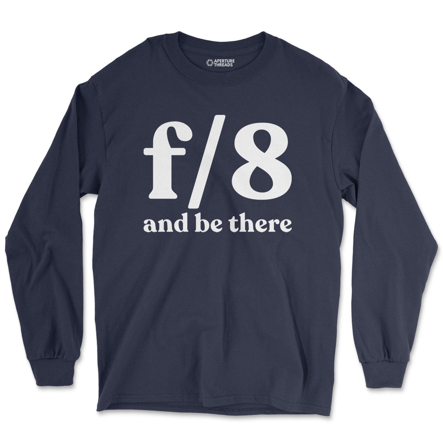 Long-sleeve Navy / M f8 & Be There - Long Sleeve