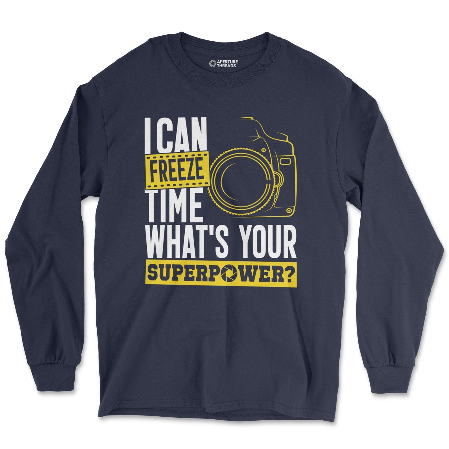 Long-sleeve Navy / M Freeze Time - Long Sleeve