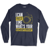 Long-sleeve Navy / M Freeze Time - Long Sleeve