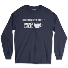 Long-sleeve Navy / M Photography & Coffee - Long Sleeve