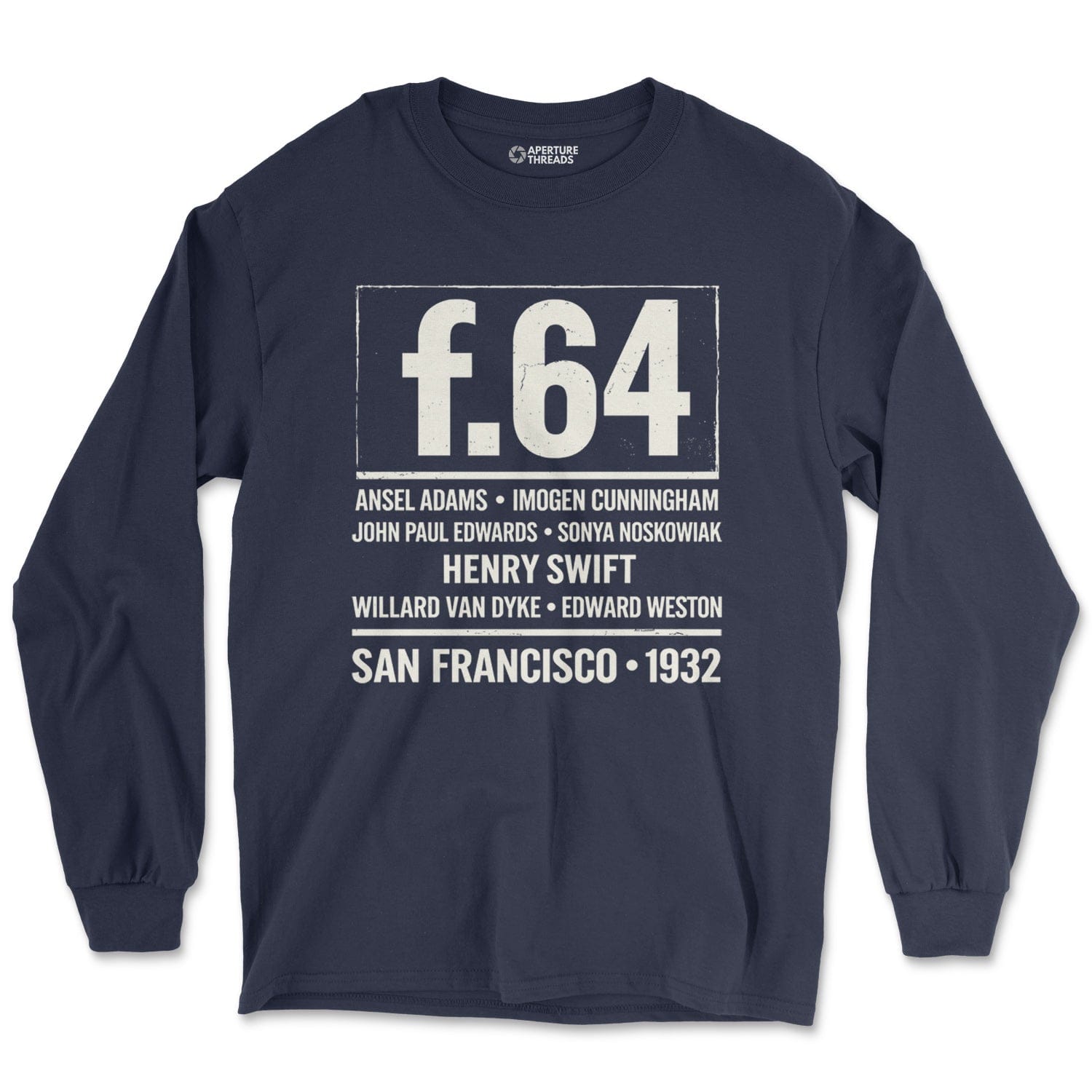 Long-sleeve Navy / S f.64 - Long Sleeve
