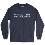 Long-sleeve Navy / S Official Photographer - Long Sleeve