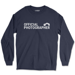 Long-sleeve Navy / S Official Photographer - Long Sleeve