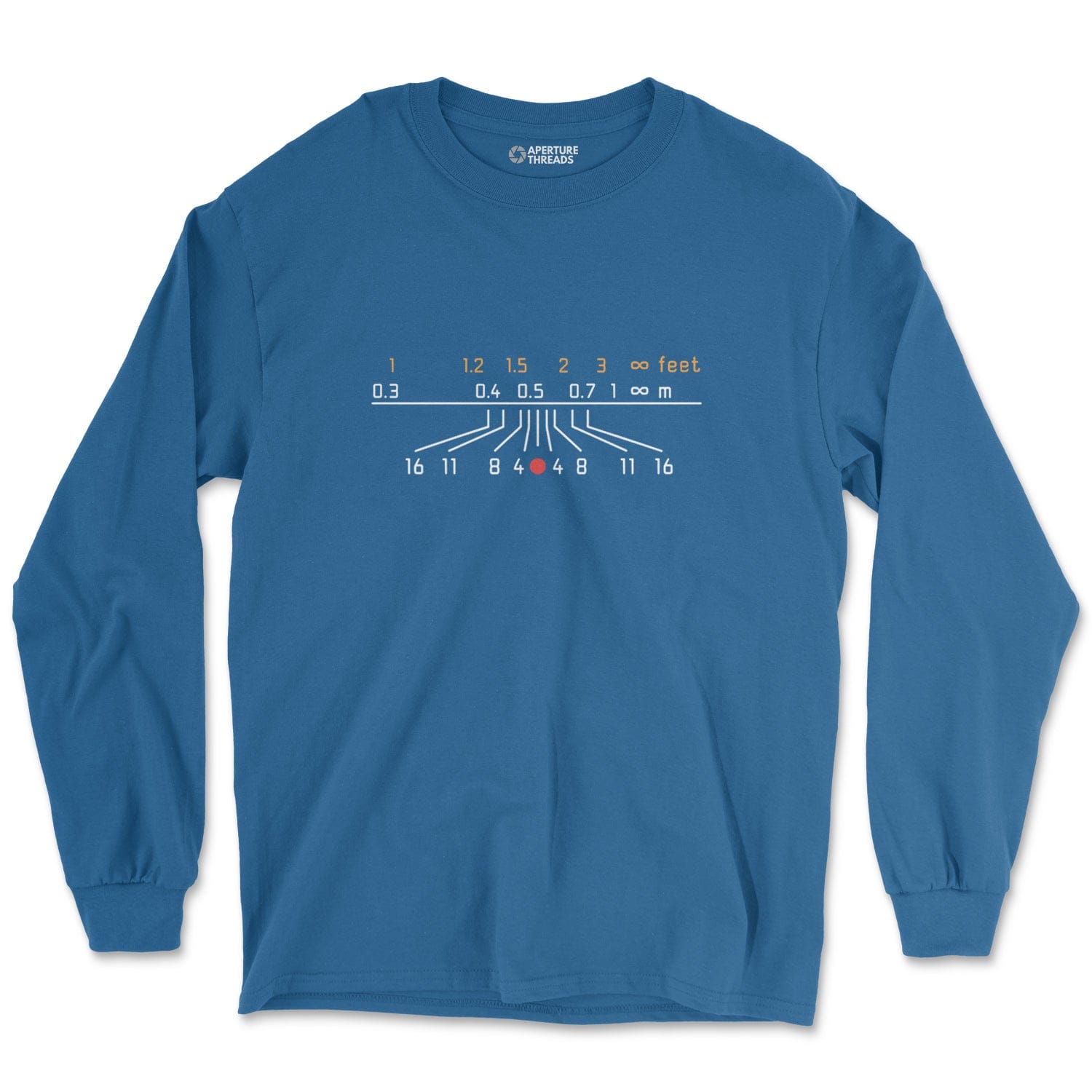 Long-sleeve Royal / M Field Scale - Long Sleeve