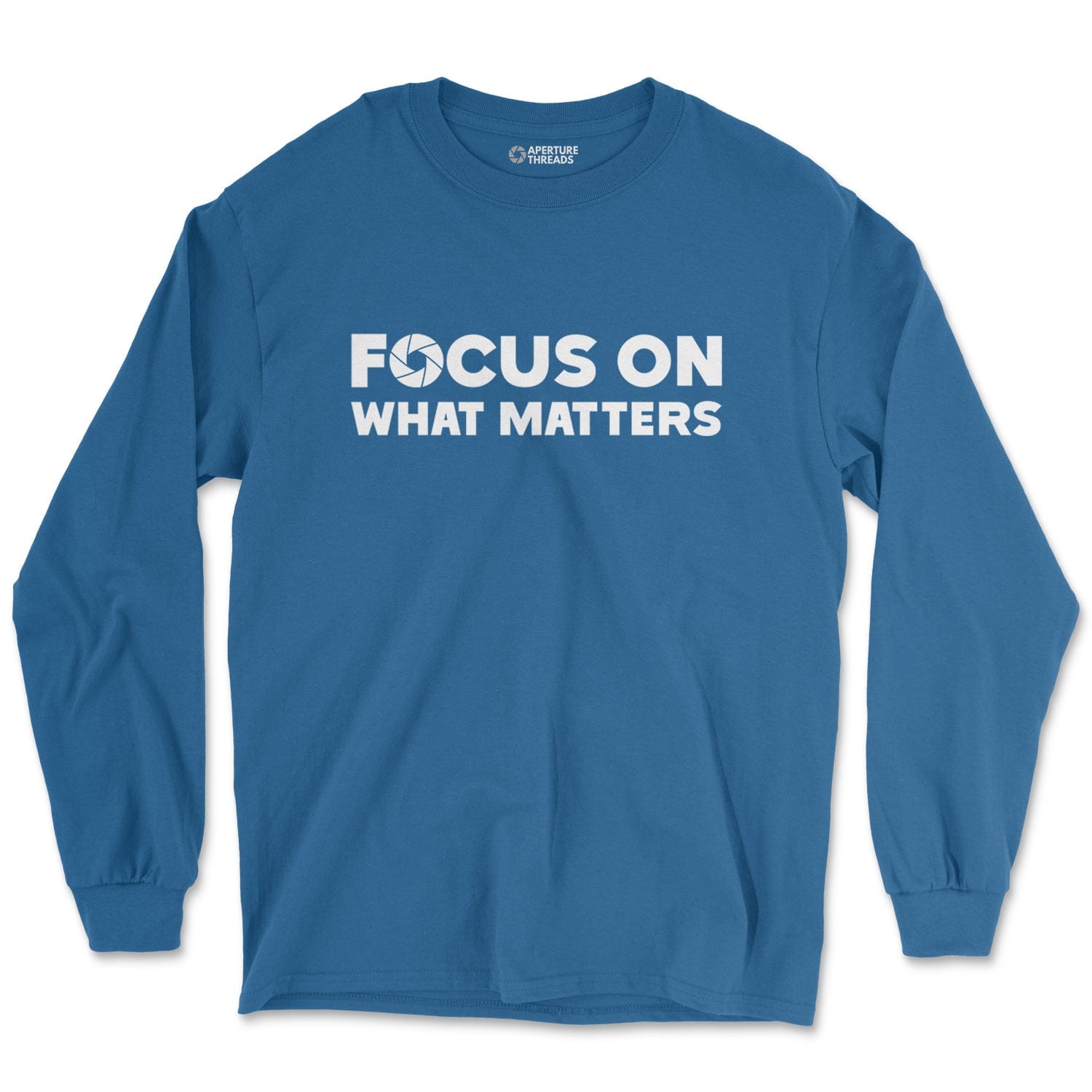 Long-sleeve Royal / M Focus On - Long Sleeve