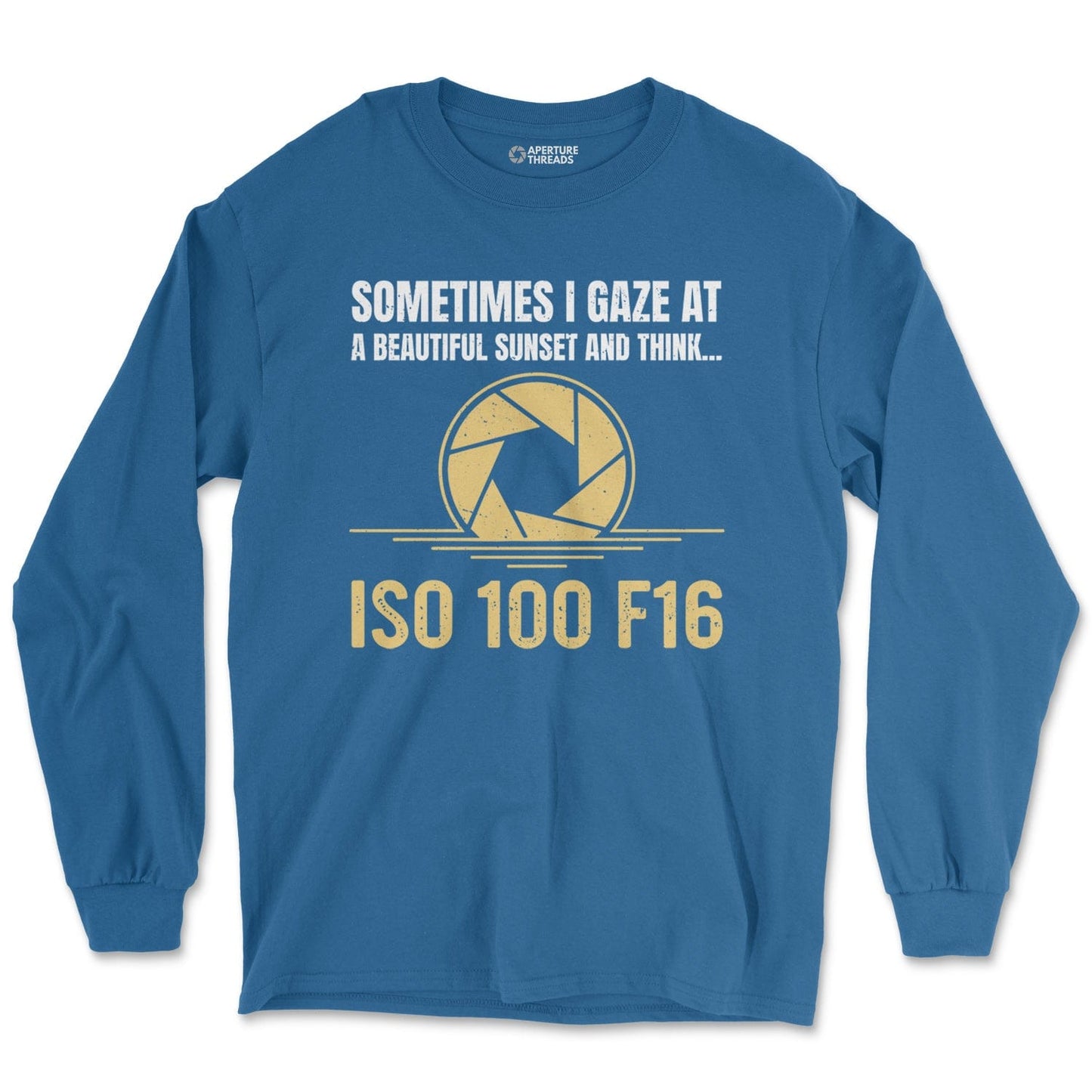 Long-sleeve Royal / M ISO 100 F16 - Long Sleeve