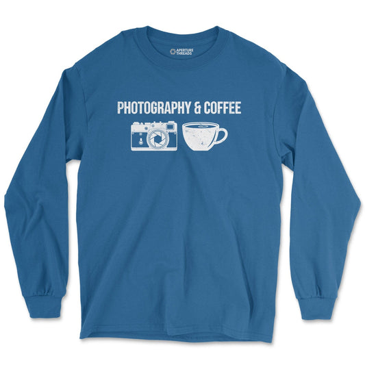 Long-sleeve Royal / M Photography & Coffee - Long Sleeve