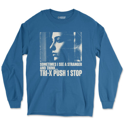 Long-sleeve Royal / M See A Stranger - Long Sleeve