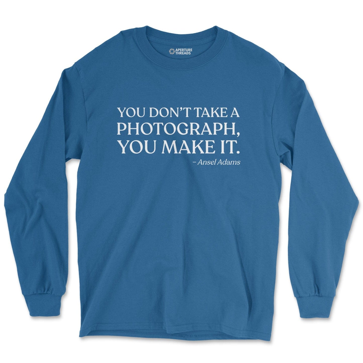 Long-sleeve Royal / M You Make It - Long Sleeve