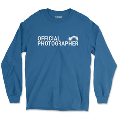 Long-sleeve Royal / S Official Photographer - Long Sleeve