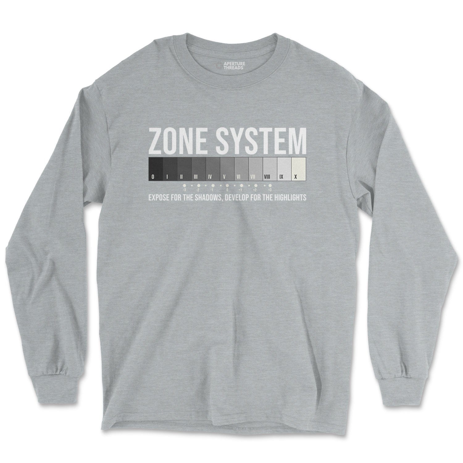 Long-sleeve Sport Grey / M Zone System - Long Sleeve