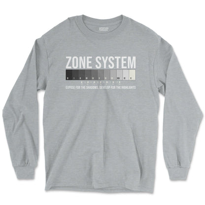 Long-sleeve Sport Grey / M Zone System - Long Sleeve
