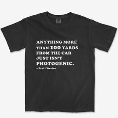 T-Shirt Black / S 100 Yards Heavyweight Tee