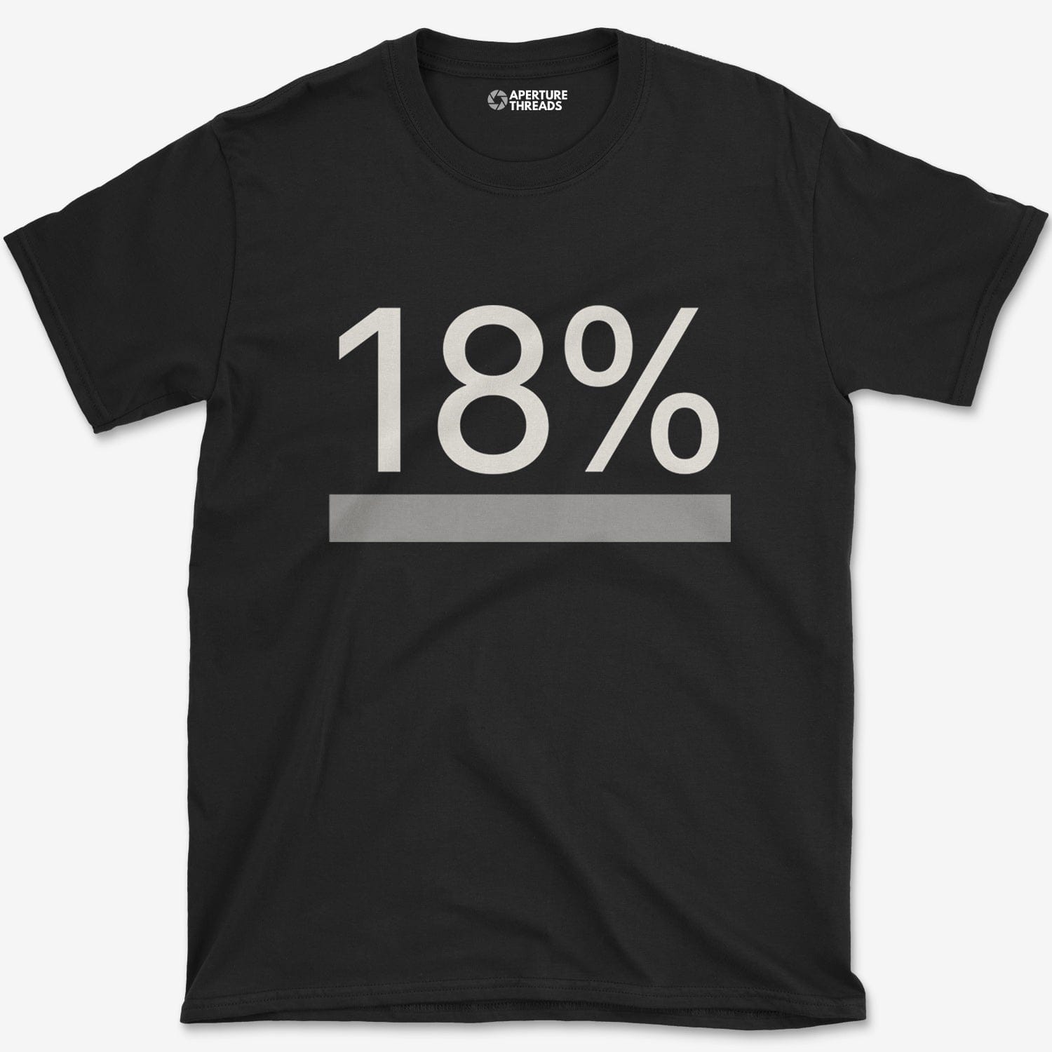 T-Shirt Black / S 18 Percent T-Shirt