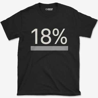 T-Shirt Black / S 18 Percent T-Shirt