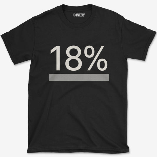 T-Shirt Black / S 18 Percent T-Shirt