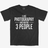 T-Shirt Black / S 3 People Heavyweight Tee