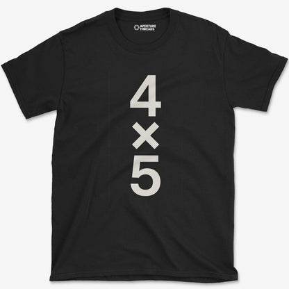 T-Shirt Black / S 4x5 T-Shirt