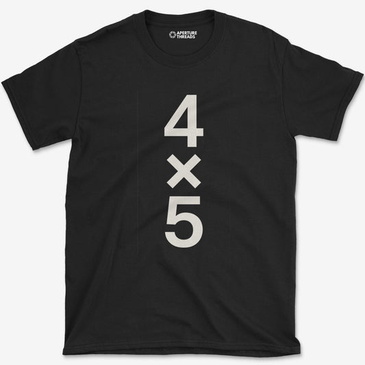 T-Shirt Black / S 4x5 T-Shirt