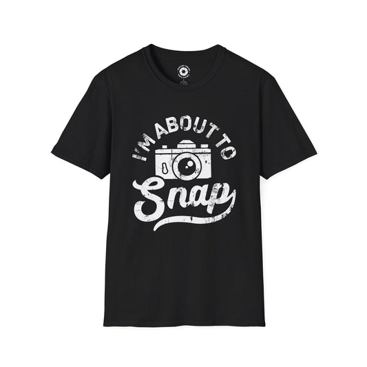 T-Shirt Black / S About To Snap T-Shirt