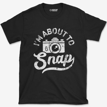 T-Shirt Black / S About To Snap T-Shirt