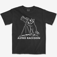T-Shirt Black / S Astro Raccoon Heavyweight Tee