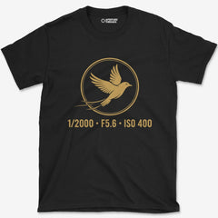T-Shirt Black / S Bird Photography T-Shirt