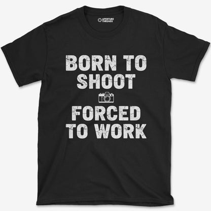 T-Shirt Black / S Born To Shoot T-Shirt