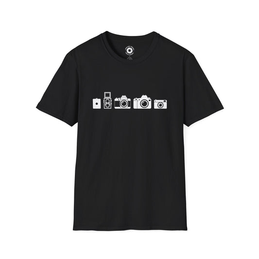 T-Shirt Black / S Camera Evolution T-Shirt