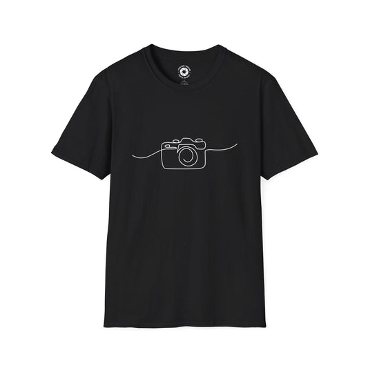 T-Shirt Black / S Camera Line T-Shirt