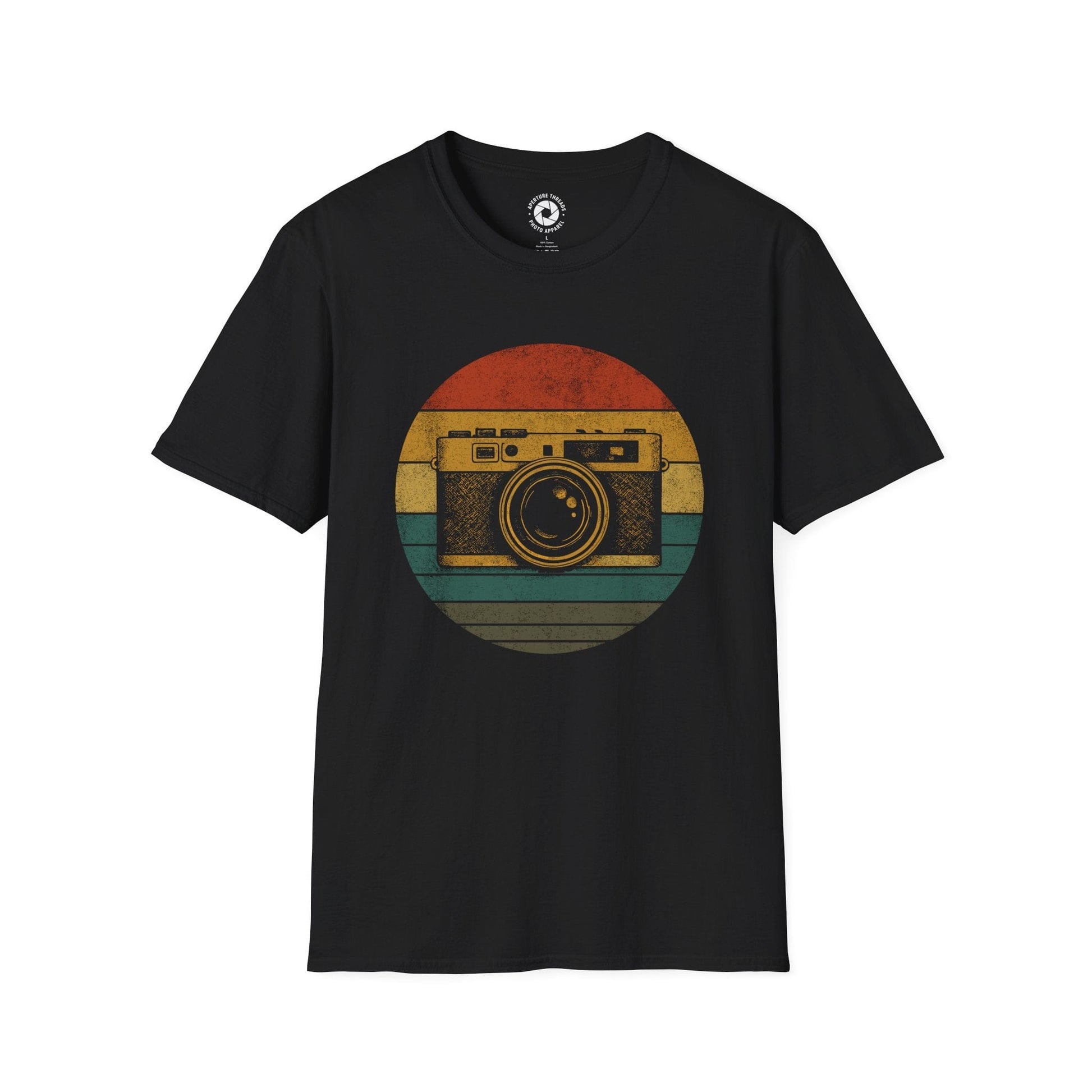 T-Shirt Black / S Camera Sunset T-Shirt