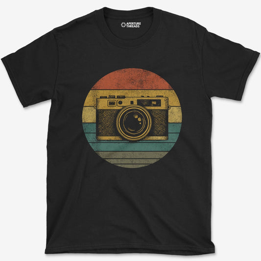 T-Shirt Black / S Camera Sunset T-Shirt