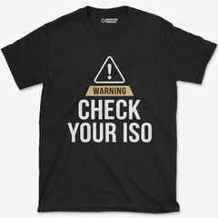T-Shirt Black / S Check ISO T-Shirt