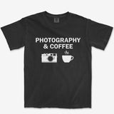 T-Shirt Black / S Coffee & Photography Heavyweight Tee
