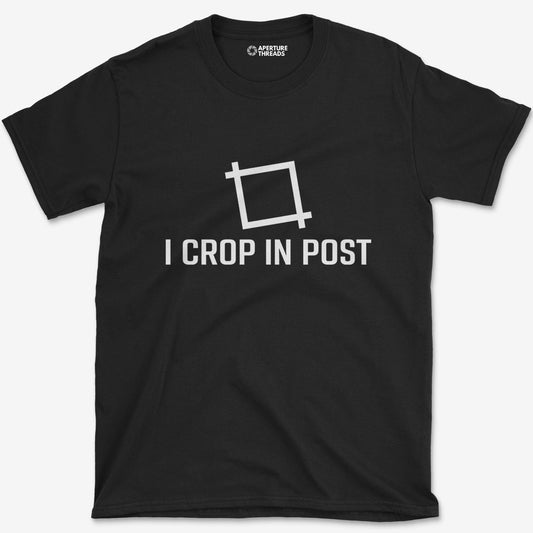 T-Shirt Black / S Crop In Post T-shirt