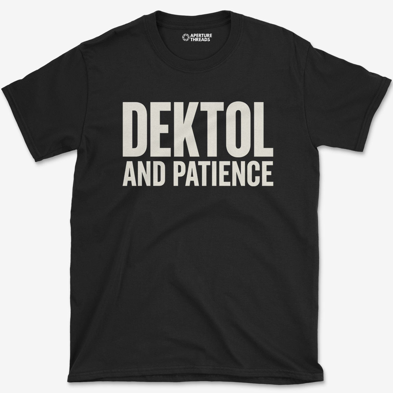 T-Shirt Black / S Dektol & Patience T-Shirt