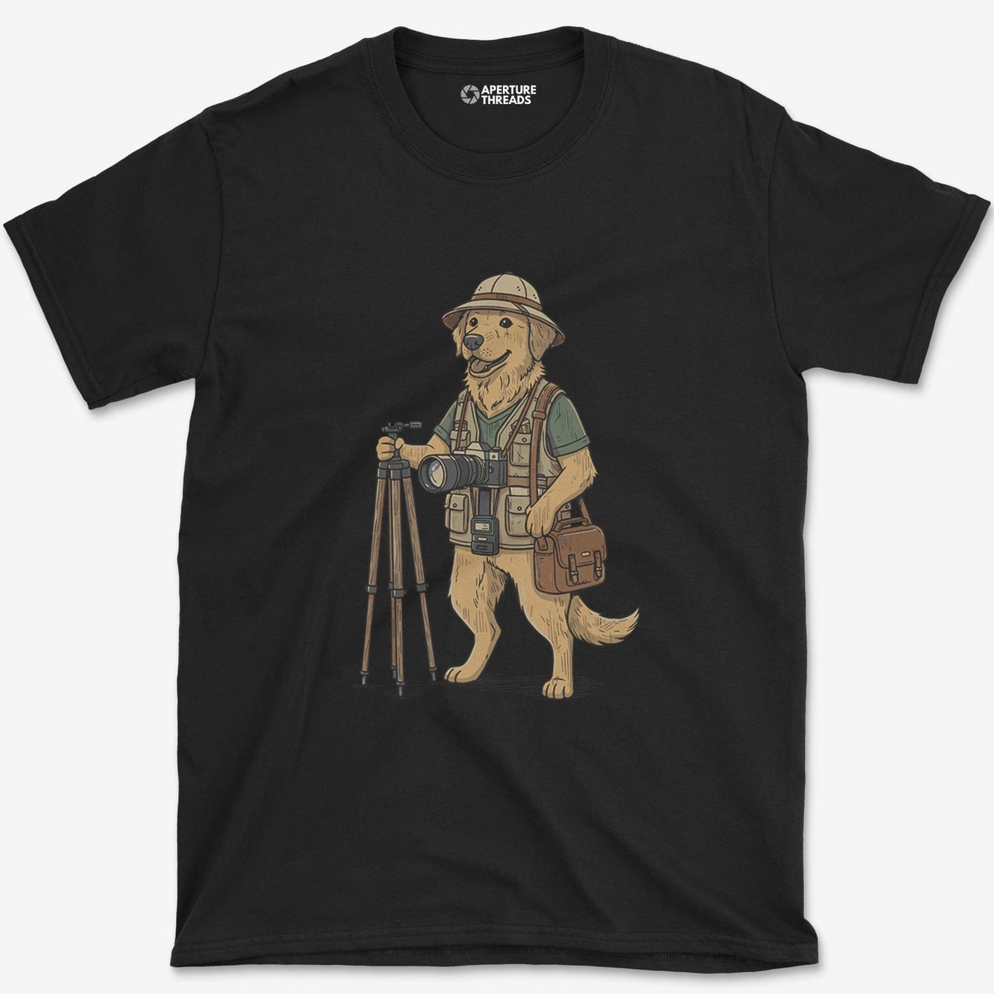 T-Shirt Black / S Dog Photographer T-Shirt