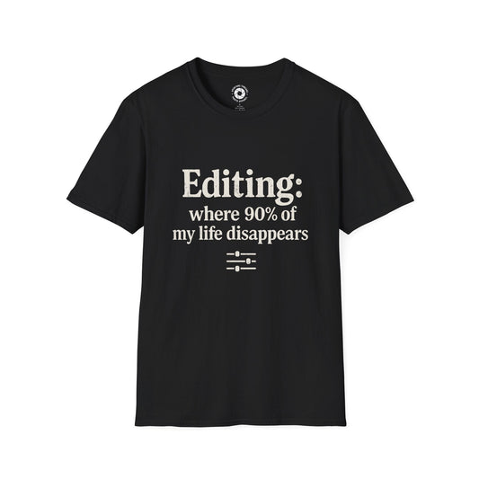 T-Shirt Black / S Editing T-Shirt