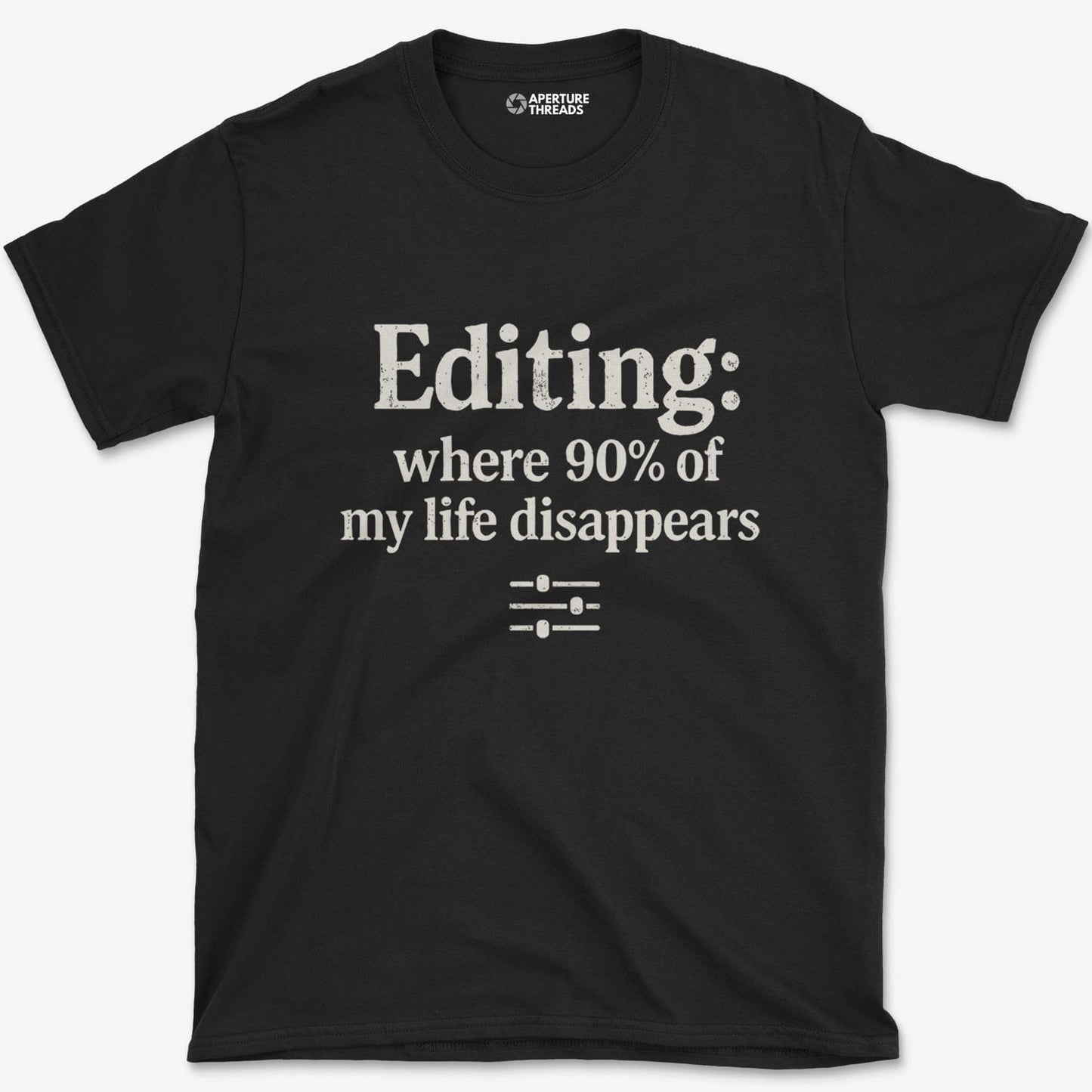 T-Shirt Black / S Editing T-Shirt