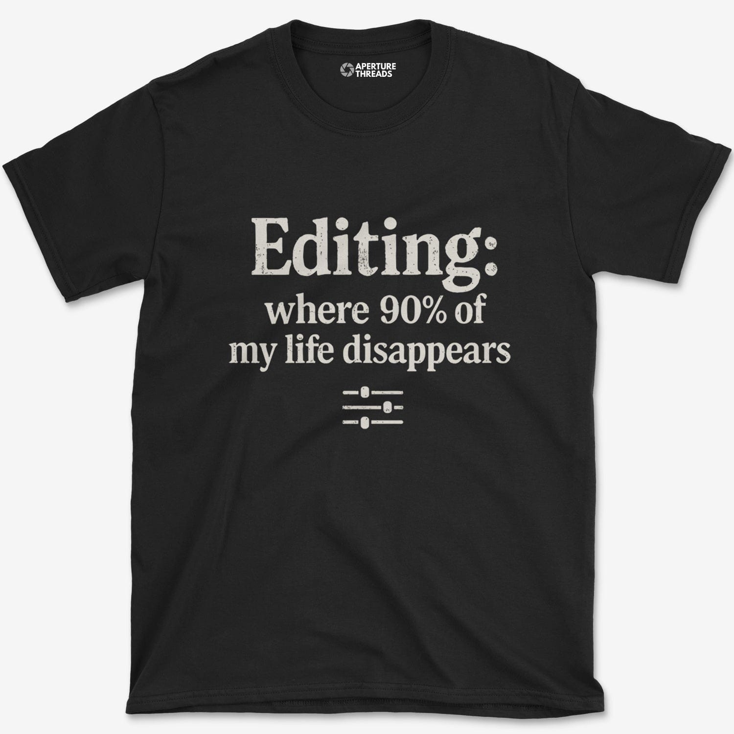 T-Shirt Black / S Editing T-Shirt
