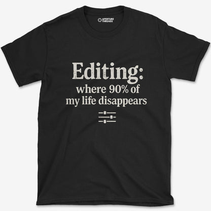 T-Shirt Black / S Editing T-Shirt